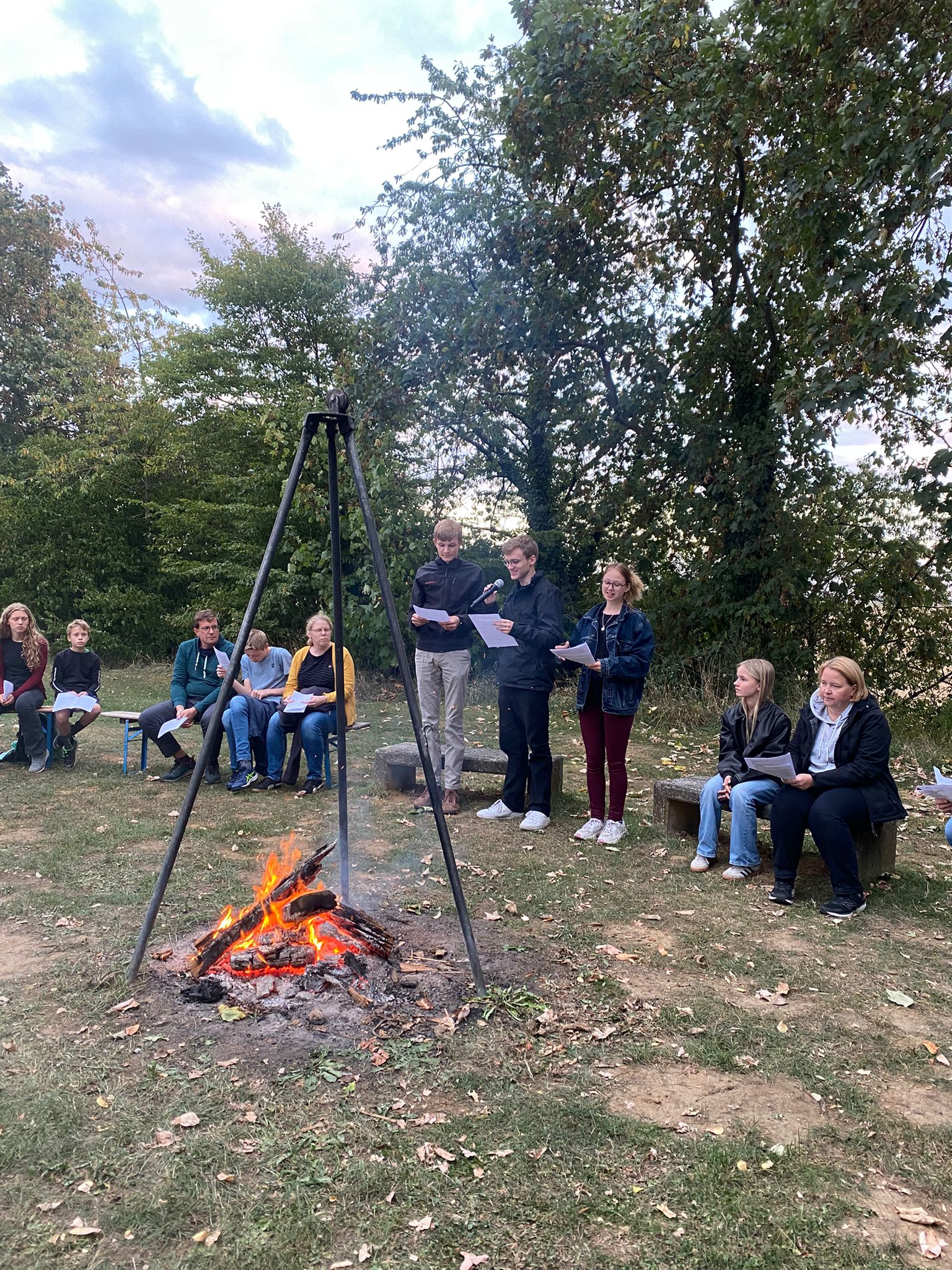 Lagerfeuer-Gottesdienst