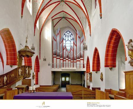 Prospektentwurf der neuen Hildegardis-Orgel