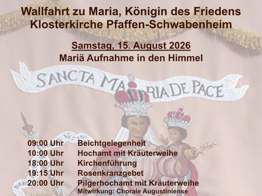 PLAKAT_Wallfahrt Pfaffen-Schwabenheim 2026