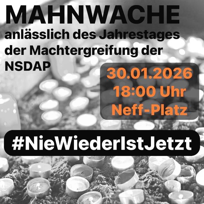 2026-01-30 Mahnwache