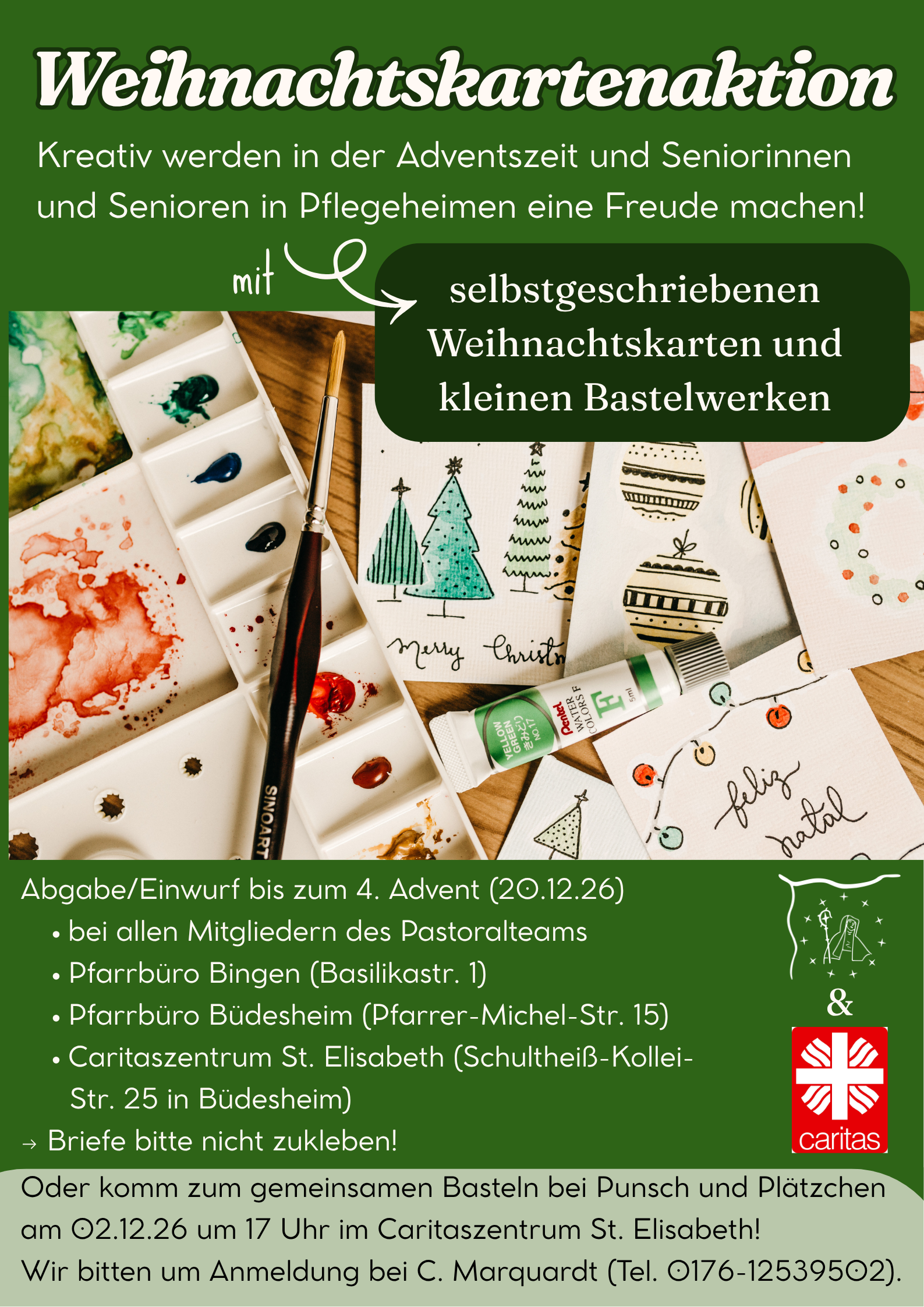 Weihnachtskartenaktion 2026