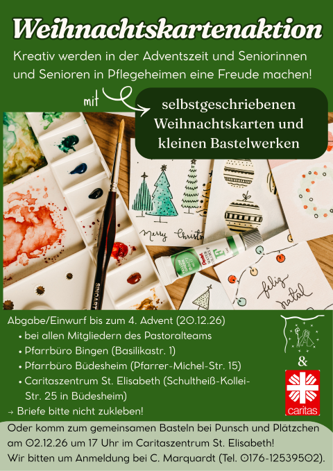 Weihnachtskartenaktion 2026