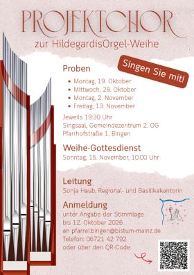 Projektchor HildegardisOrgel (c) Hans Jörg Straßburger Projektchor HildegardisOrgel