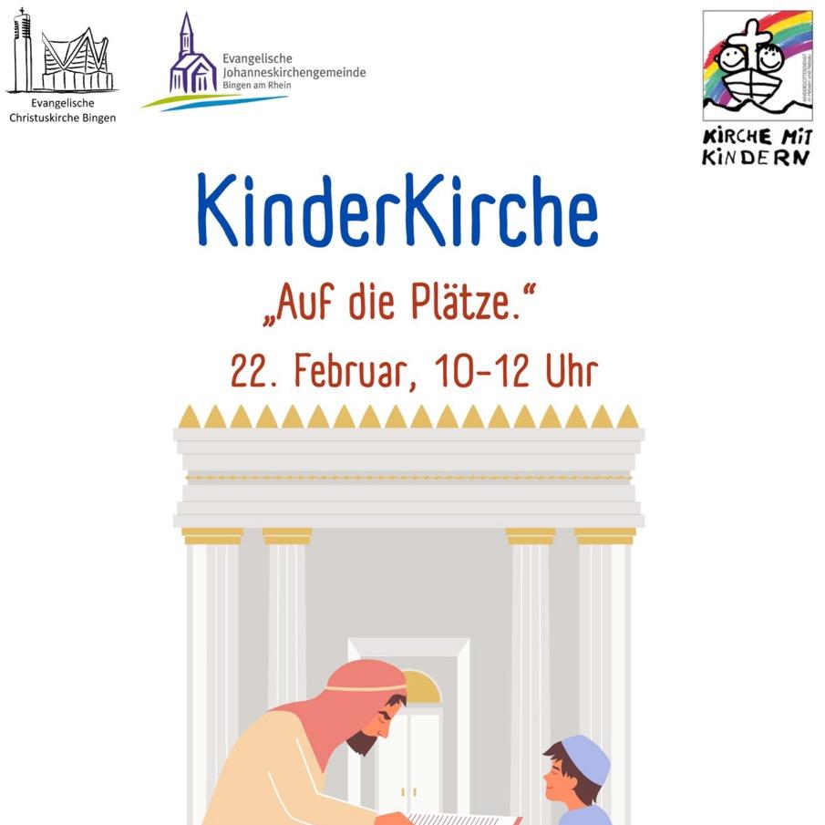 Plakat KinderKirche 2025