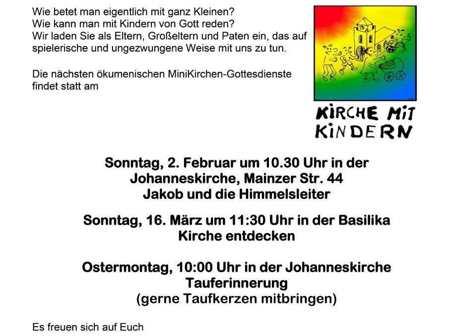 MiniKirchen 2025.01-04 - Ev. Johanneskirchengemeinde