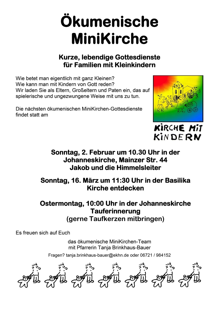 MiniKirchen 2025.01-04 - Ev. Johanneskirchengemeinde