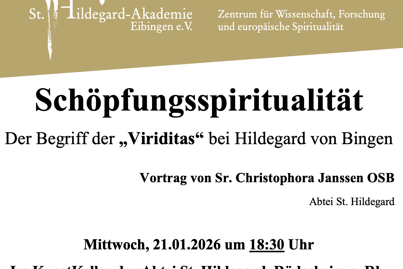 Schöpfungsspiritualität