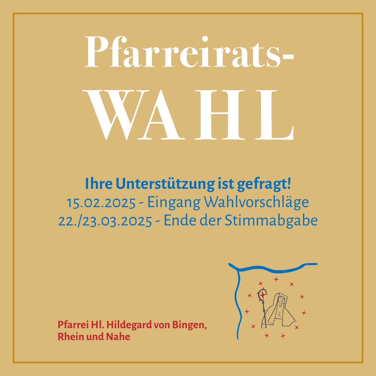 Logo Pfarreirats-Wahl