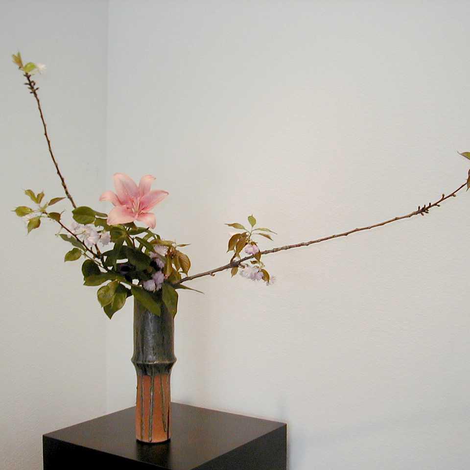Ikebana Nageire
