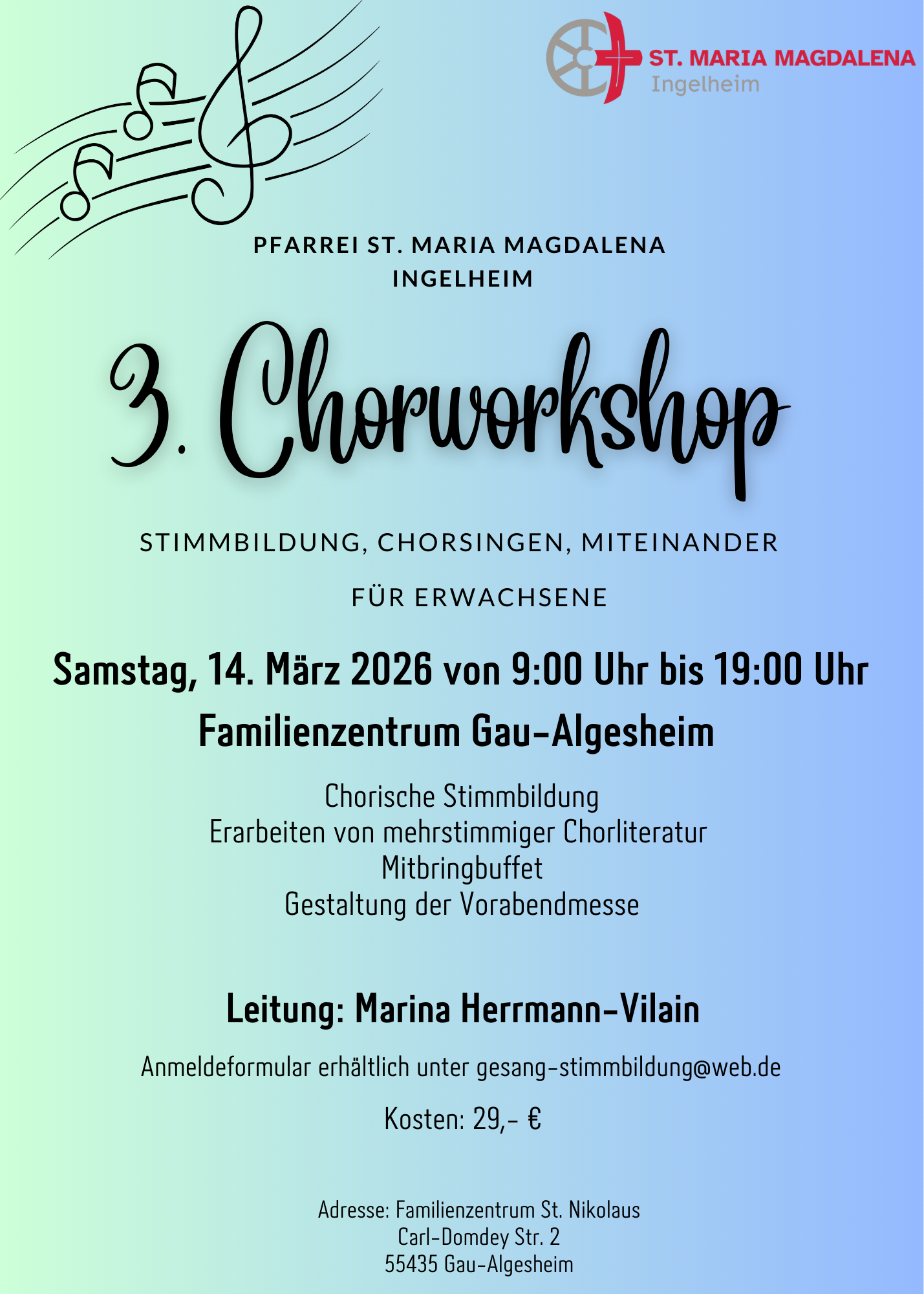 2. Chorworkshop