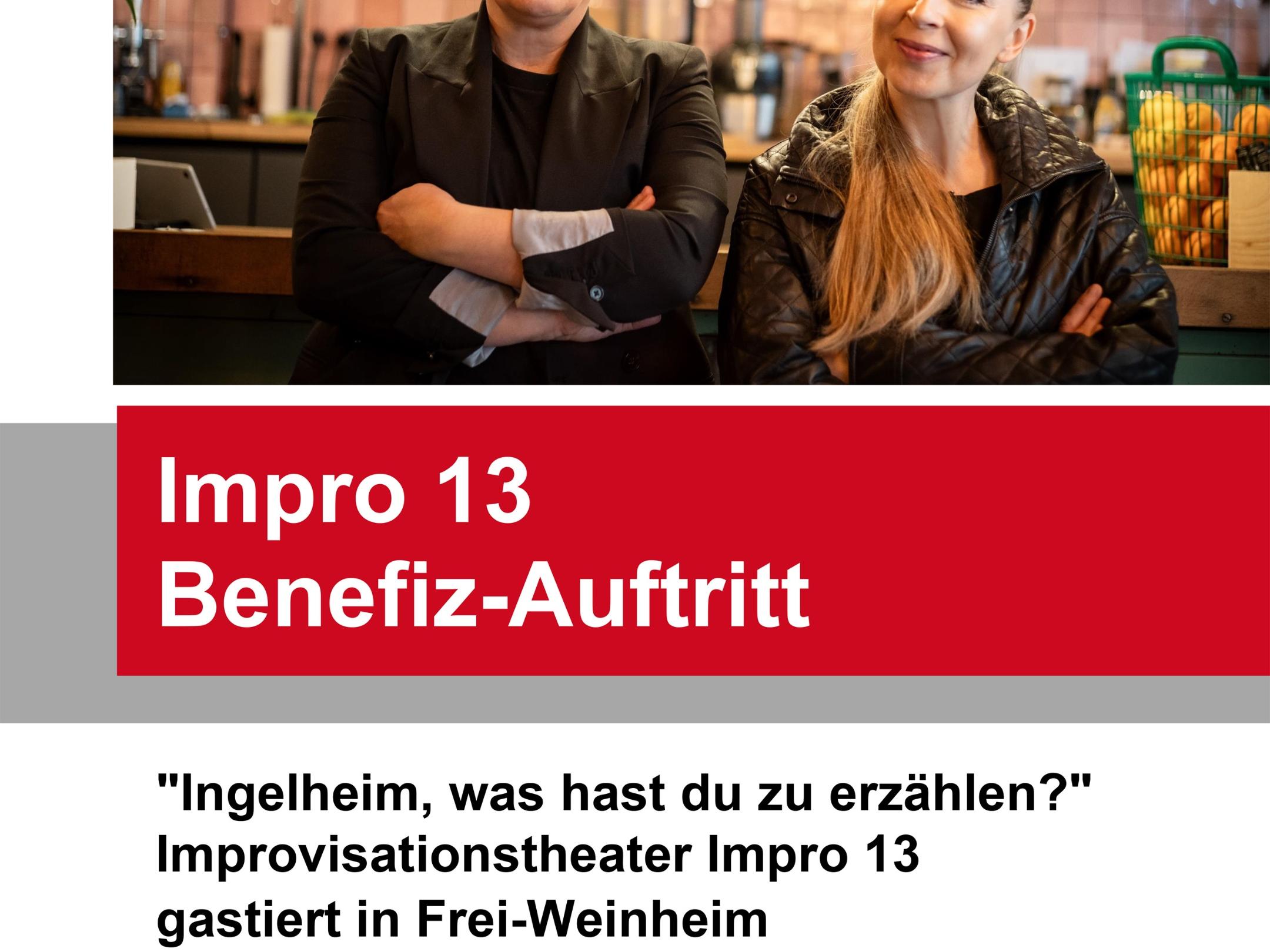Einladung zum Benefiztheater am 24. Januar