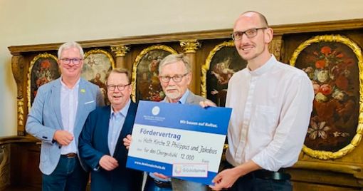 Die Deutsche Stiftung Denkmalschutz unterstützte die Restaurierung des Chorgestühl