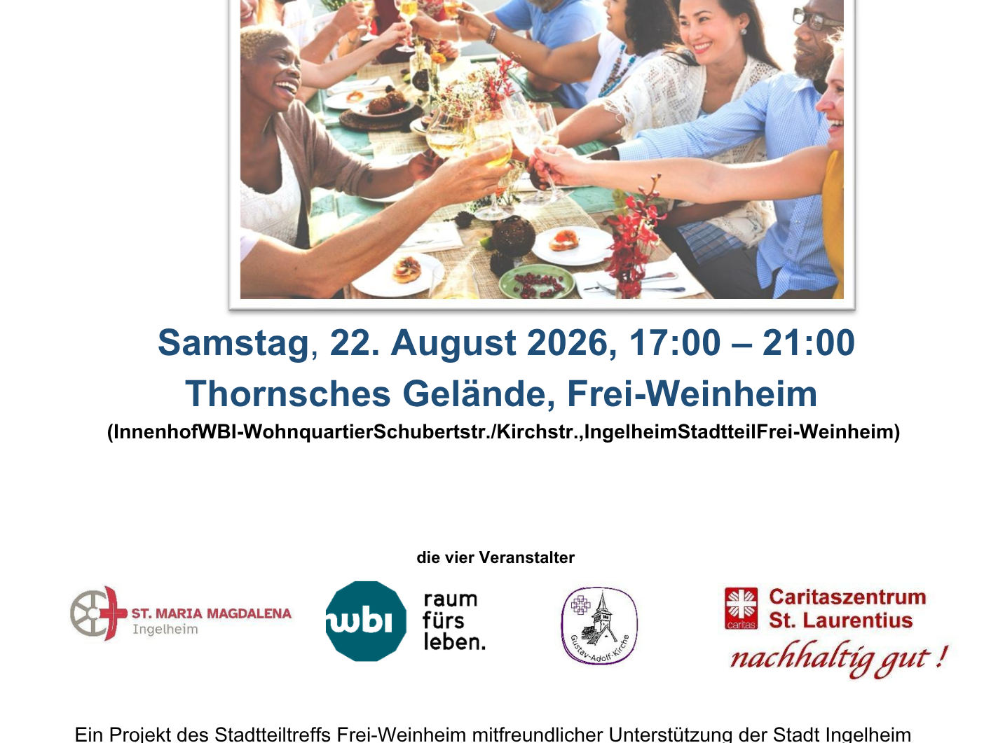 Einladung zum Diner en Coleur