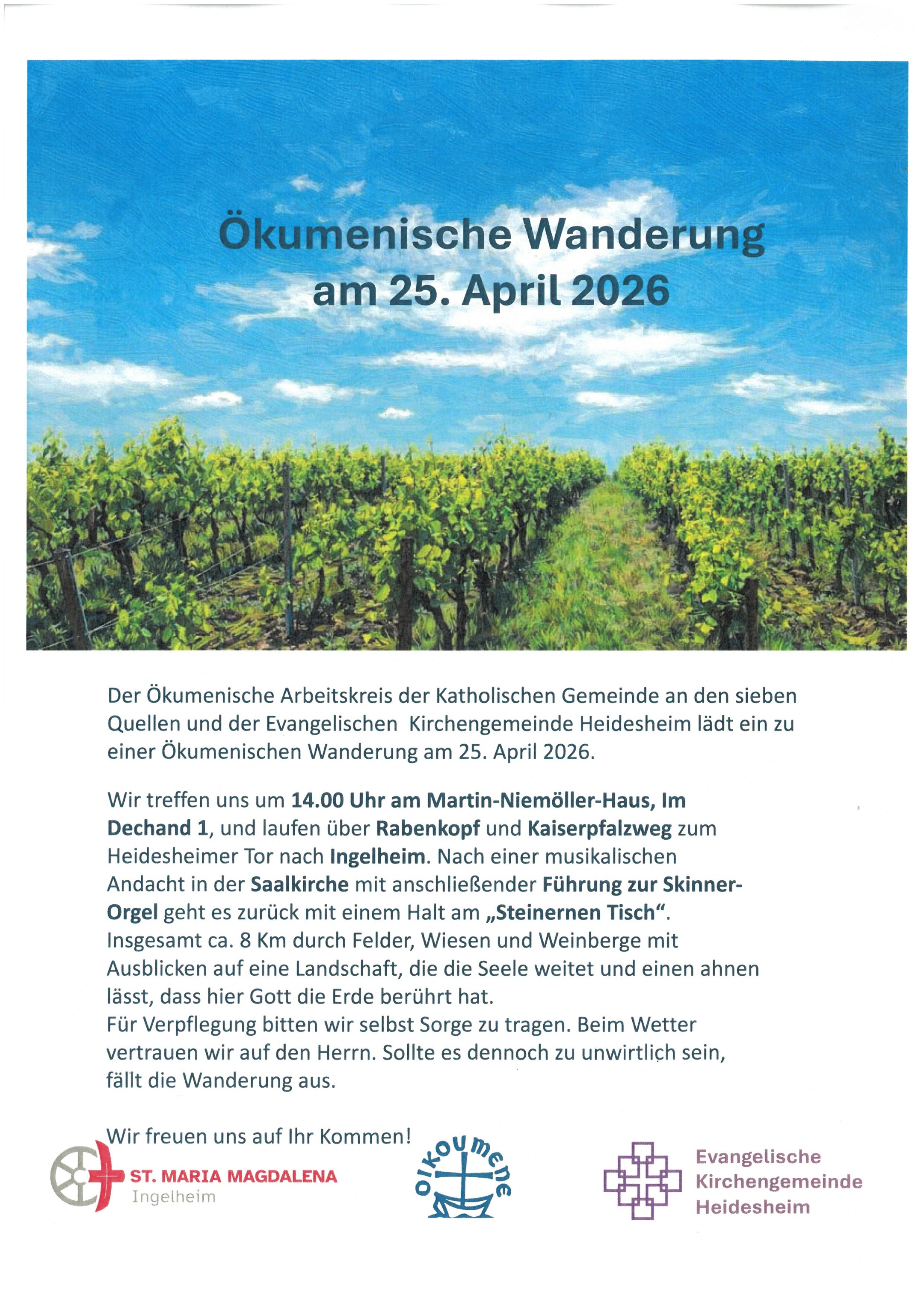 Ökumenische Wanderung