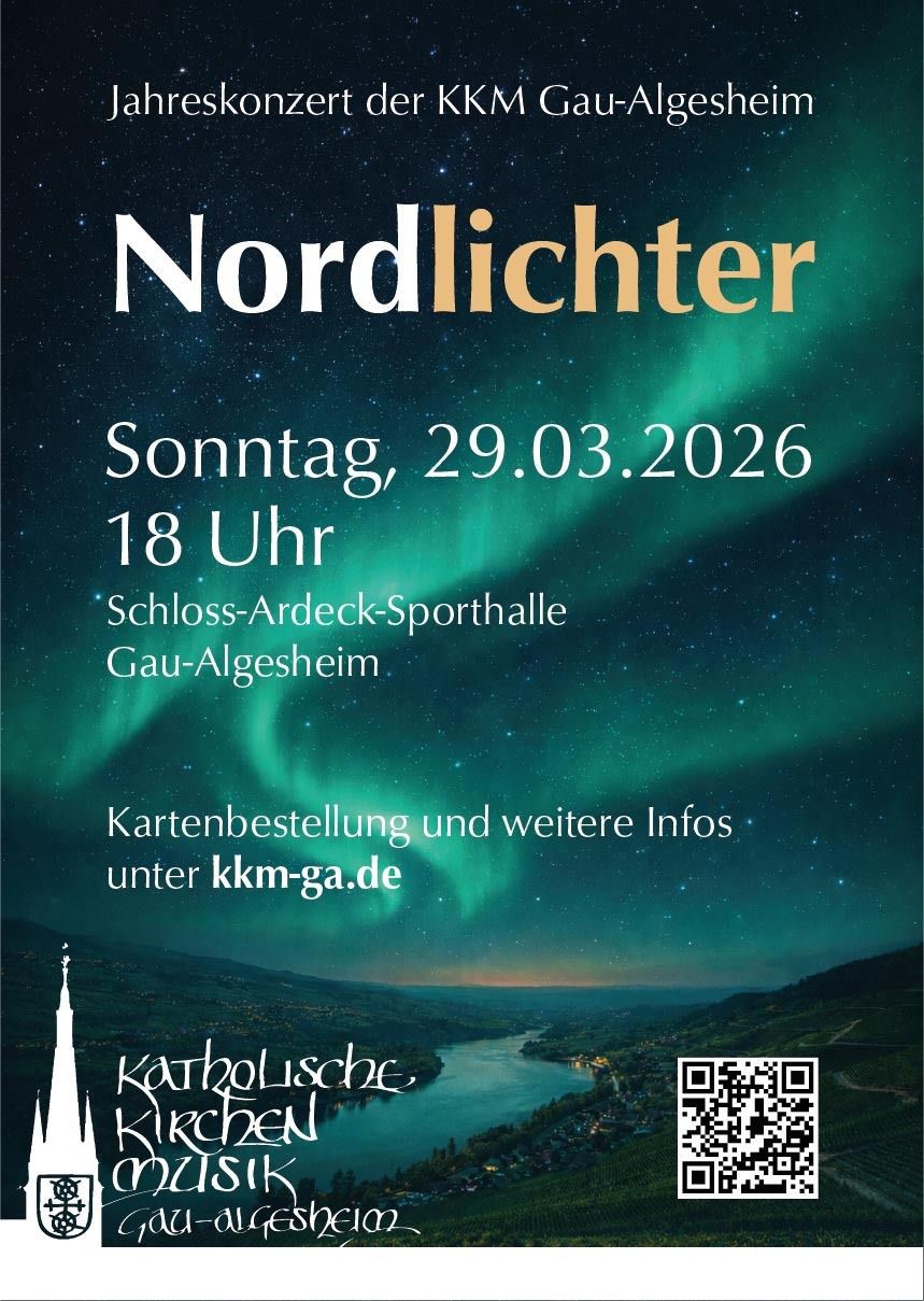 Plakat Nordlichter Kartenvorverkauf