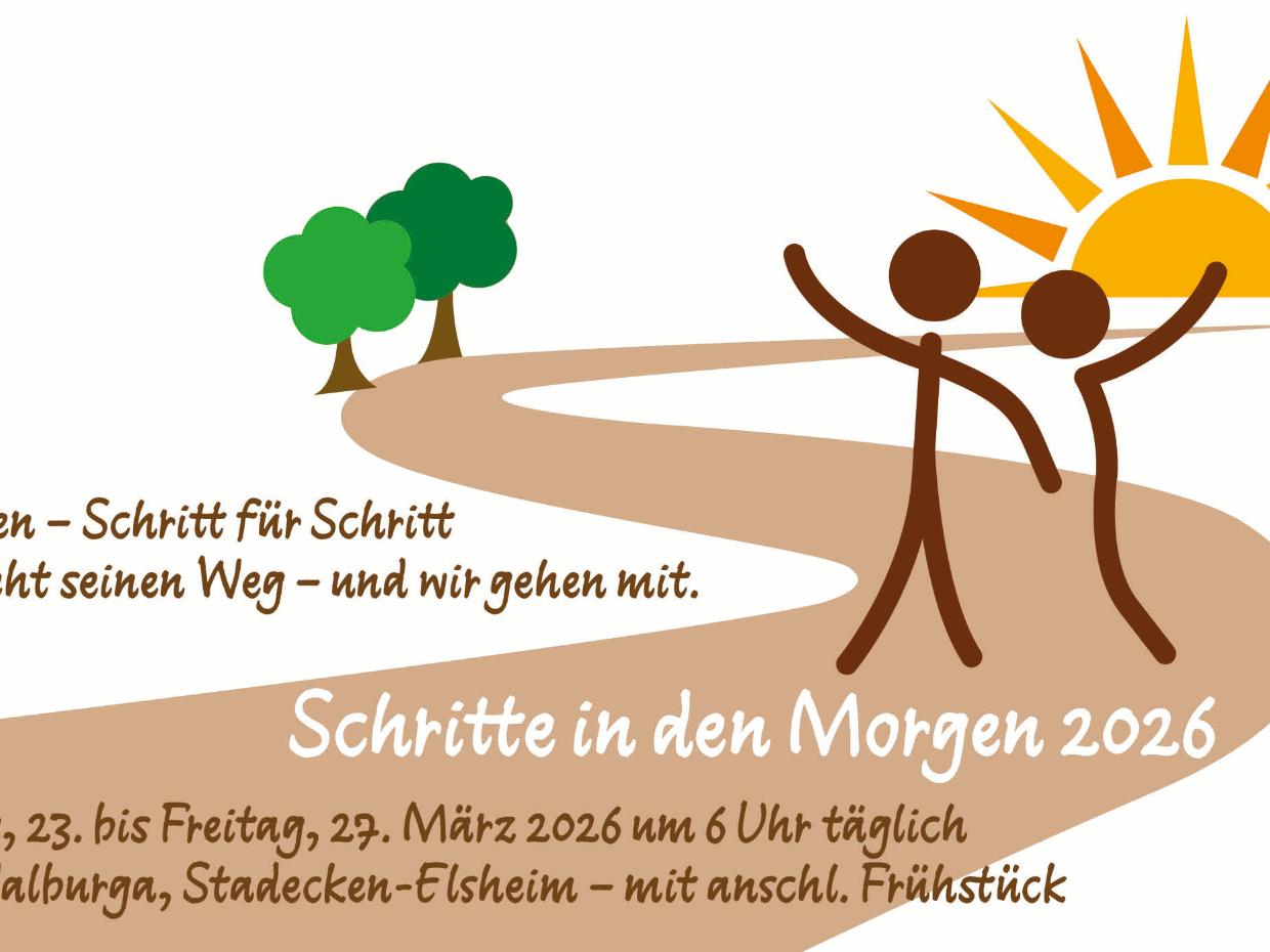Schritte in den Morgen