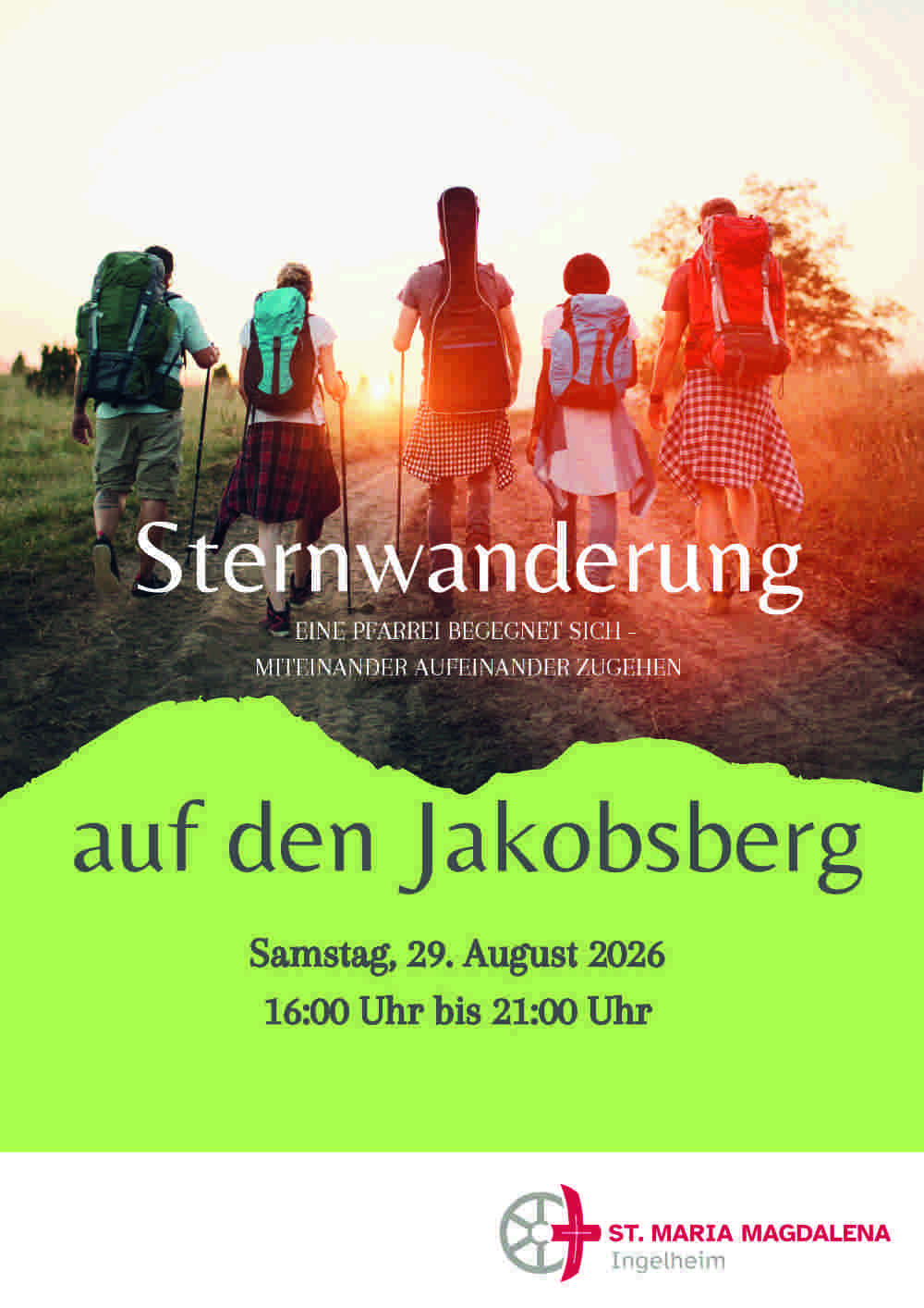 Einladung zur Sternwanderung auf den Jakobsberg am 29. August 2026