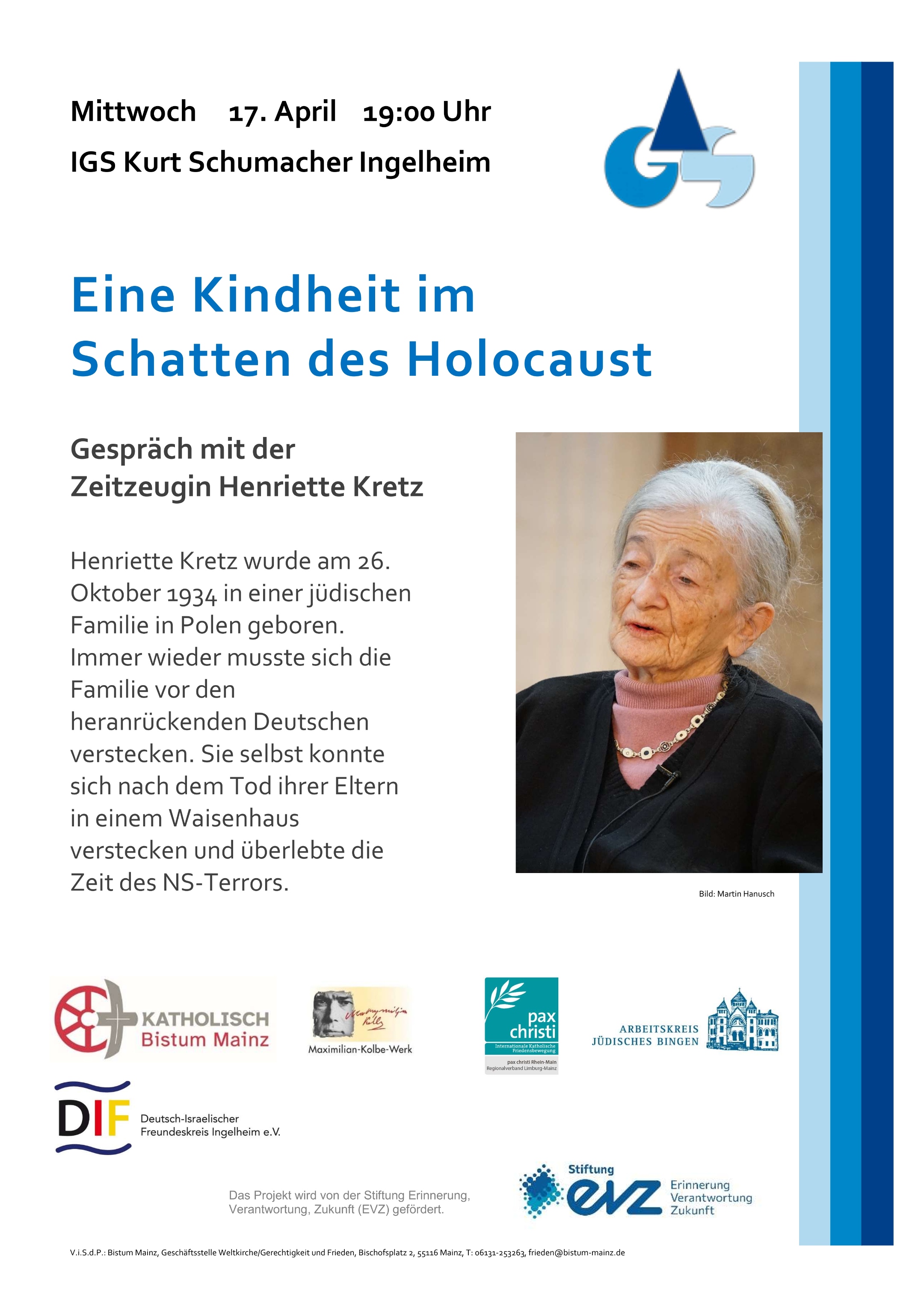 Zeitzeugin Henriette Kretz