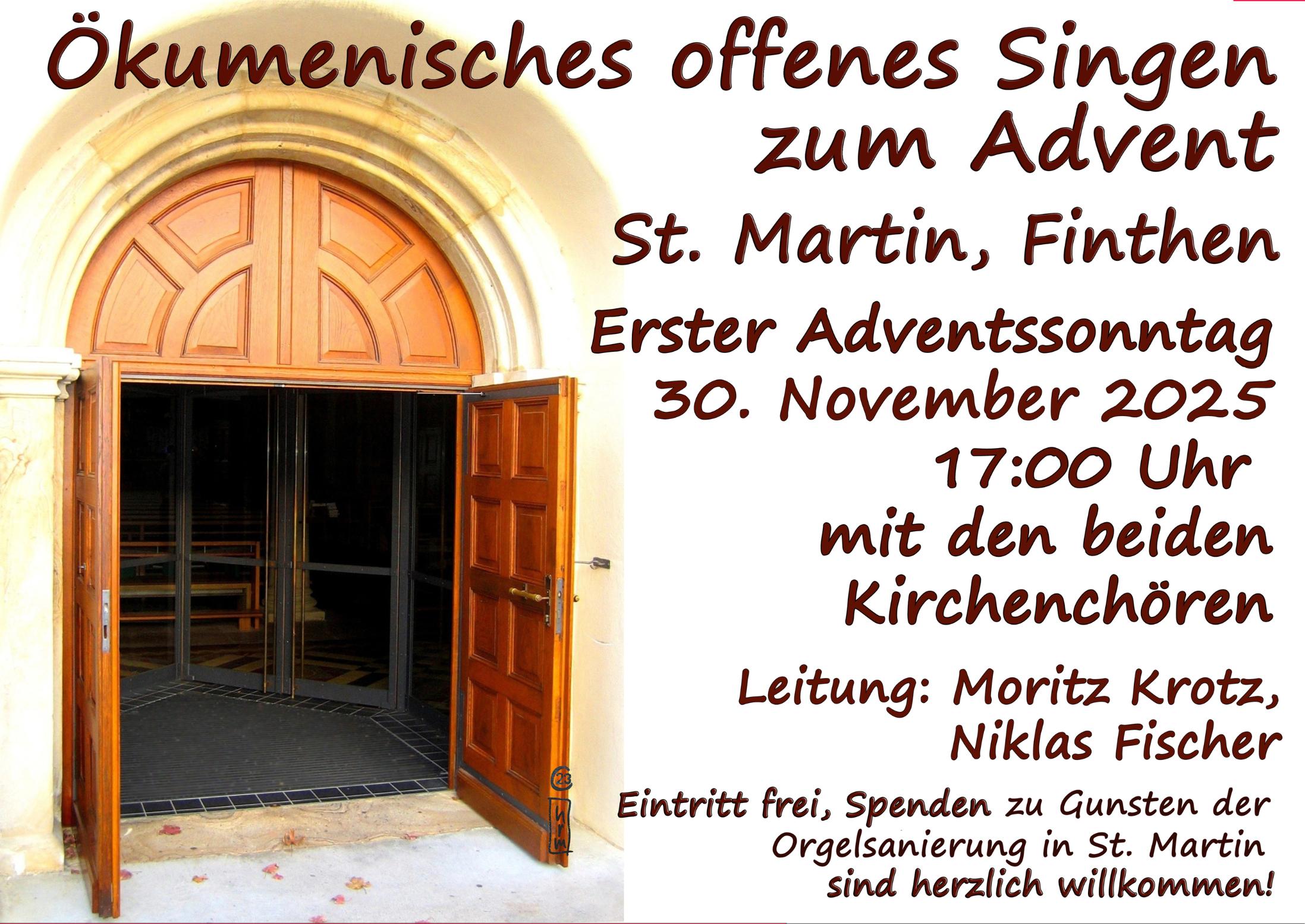 ökumenisches offenes Singen