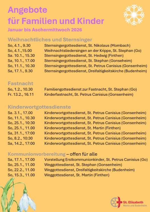Angebote für Familien I-2026