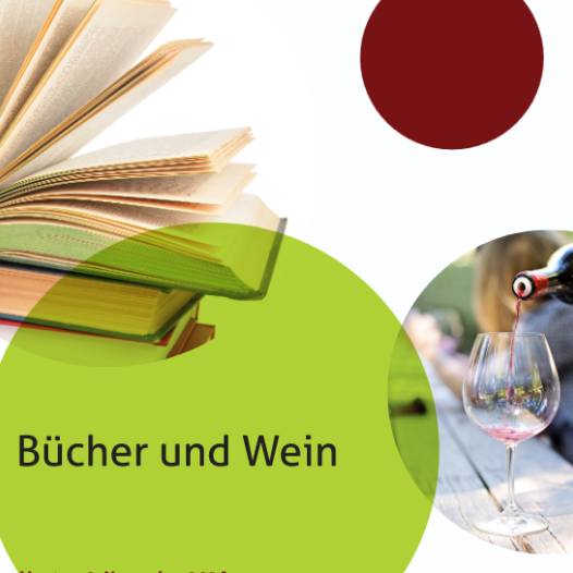Bücher und Wein
