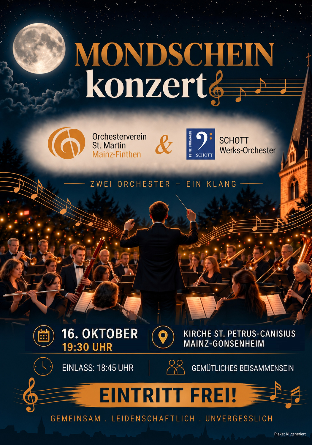 Plakat Mondscheinkonzert 2026