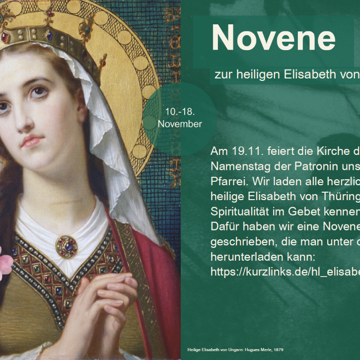 Novene zur heiligen Elisabeth von Thüringen