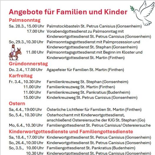 Ostergottesdieste für Familien_2026