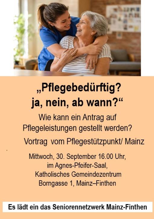 Pflegebedürftig