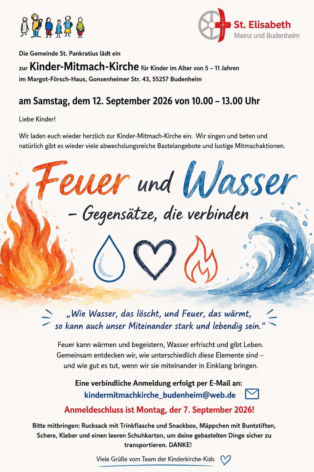 Plakat KinderMitMachKirche