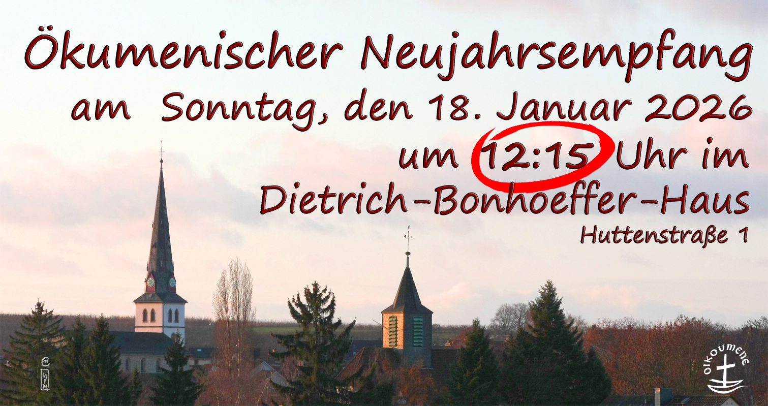 Plakatökumene Neujahrsempfang 2026