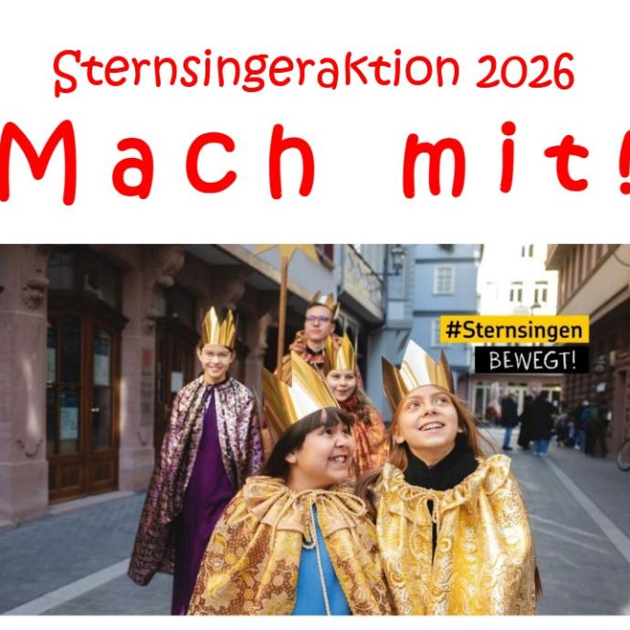 Sternsingeraktion-Anmeldung