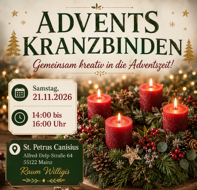 Adventskranzbinden 2026