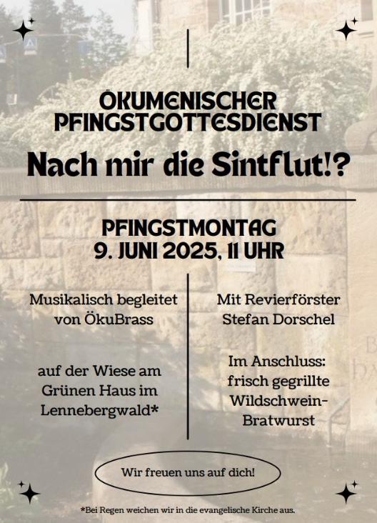 Pfingstmontag im Forsthaus Budenheim