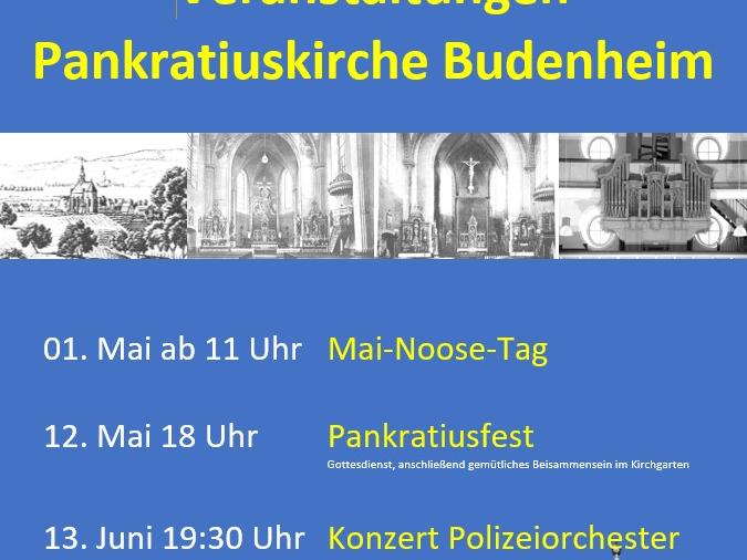 Veranstaltungen 2025 Pankratiuskirche