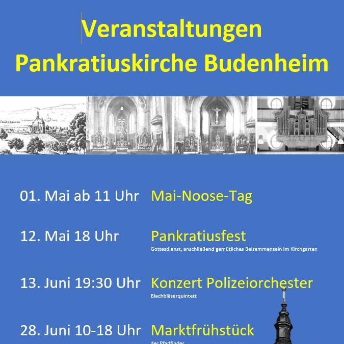 Veranstaltungen 2025 Pankratiuskirche