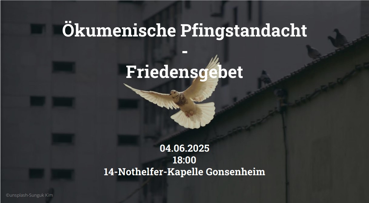 Logo ökumenische Pfingstandacht 2025