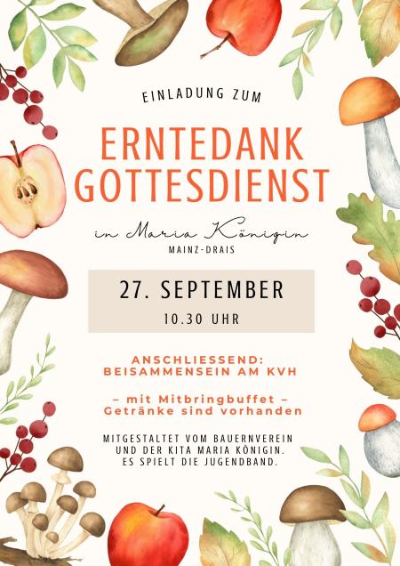 Erntedankfest in Drais 2026