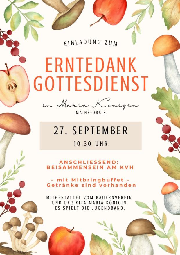 Erntedankfest in Drais 2026