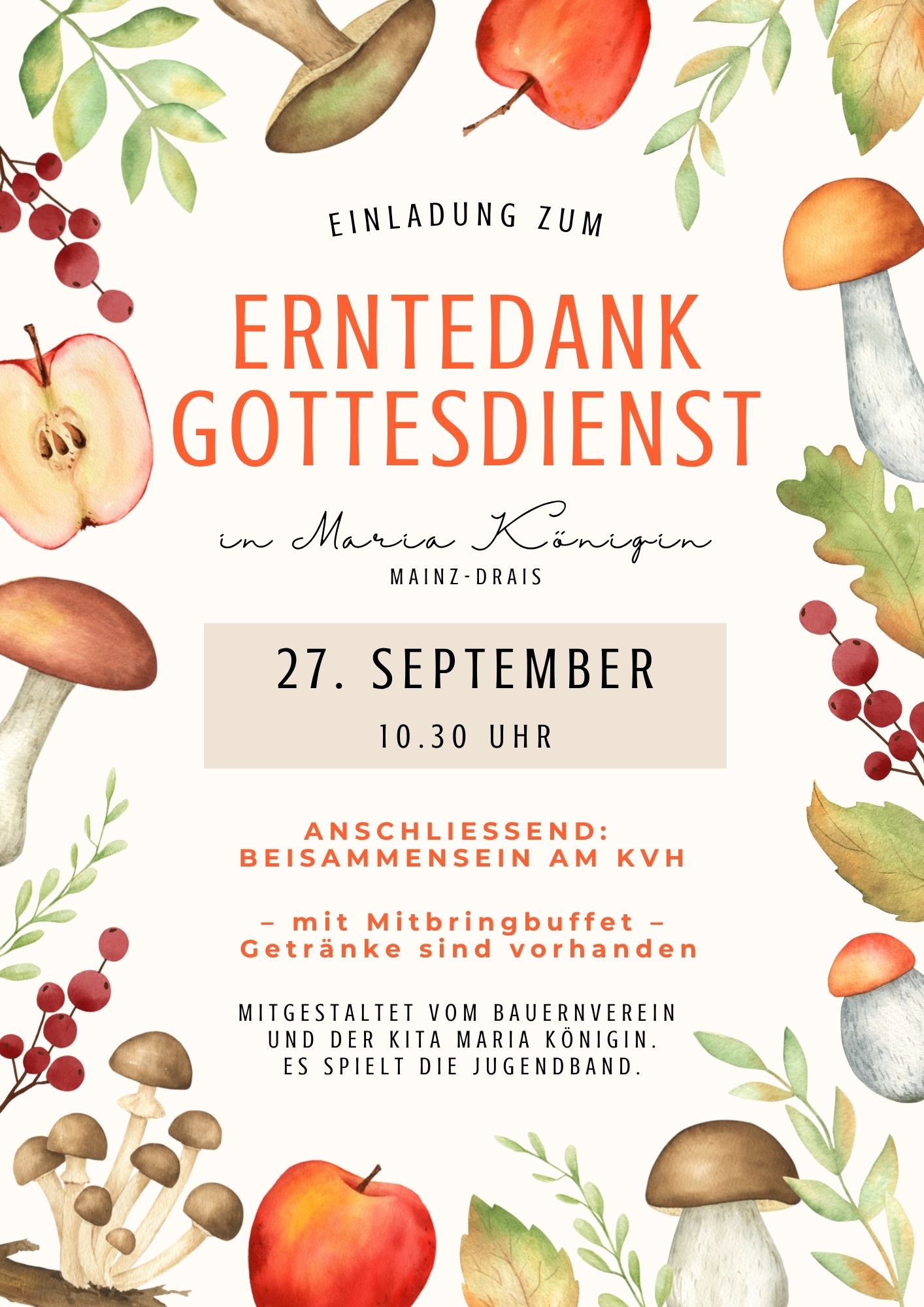 Erntedankfest in Drais 2026