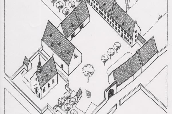 Klosterhof Hirzenach mit Kirche