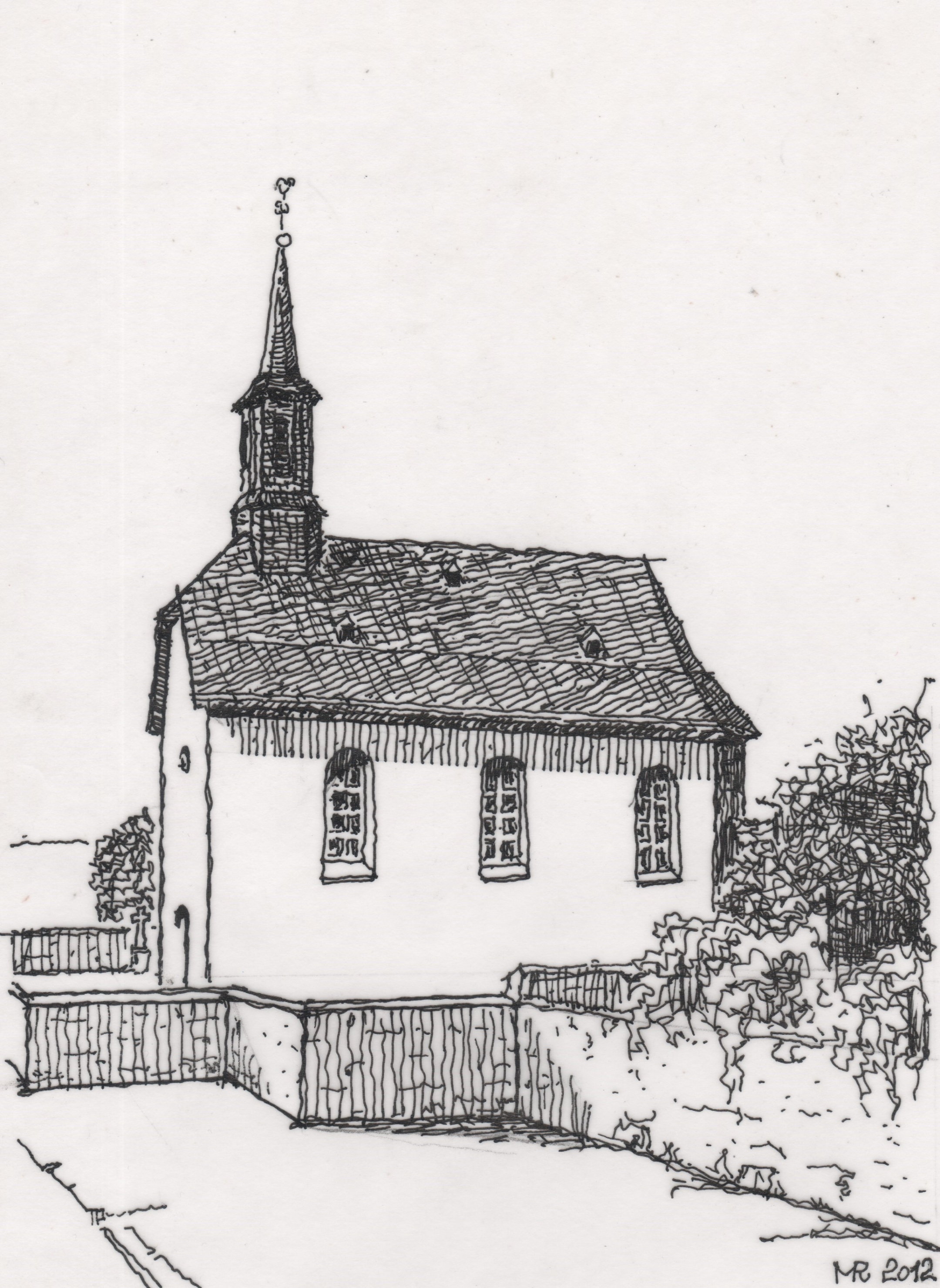 Kirche der Jesuiten 1737