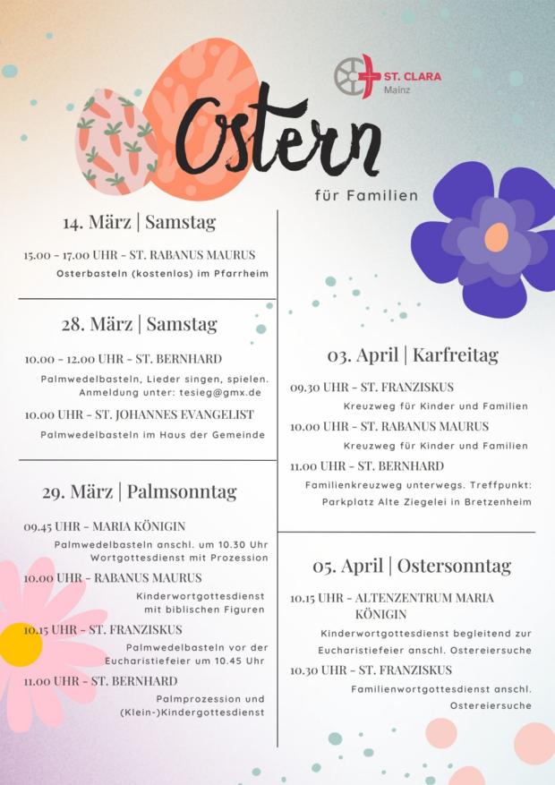 Ostern für Familien St. Clara 202
