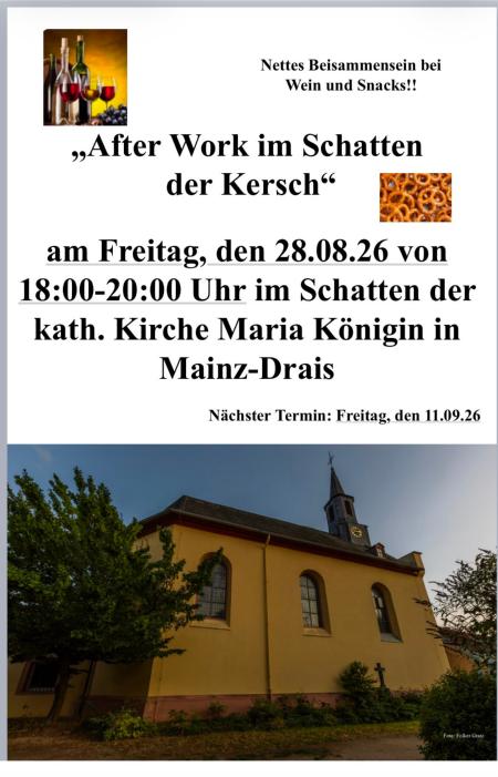 After Work im Schatten der Kersch 28.08.2026
