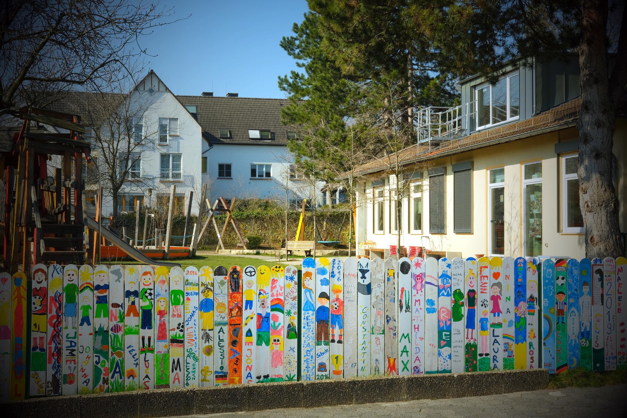 Gartenansicht Kita Maria Königin