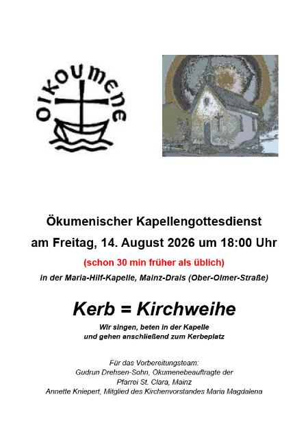 Einladung August 2026