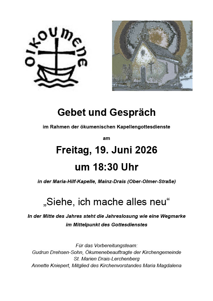 Einladung Juni
