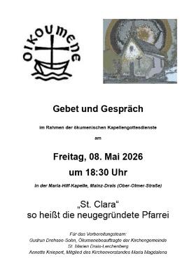 Einladung Mai