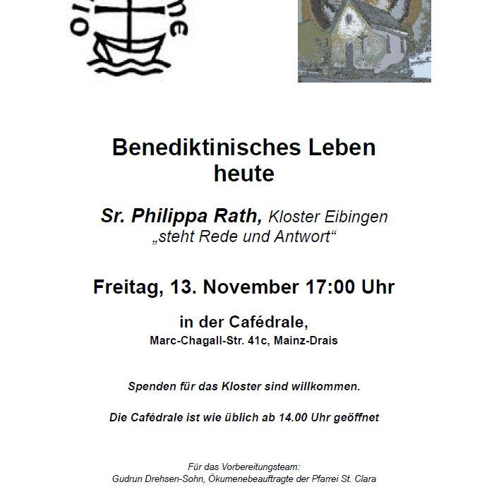 Benediktinisches Leben heute: Sr. Philippa Rath