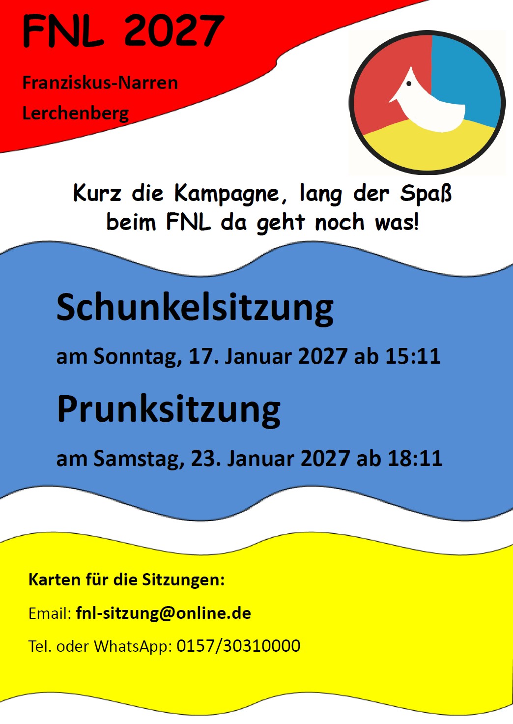 Franziskus Narren Lerchenberg - Kampagne 2027